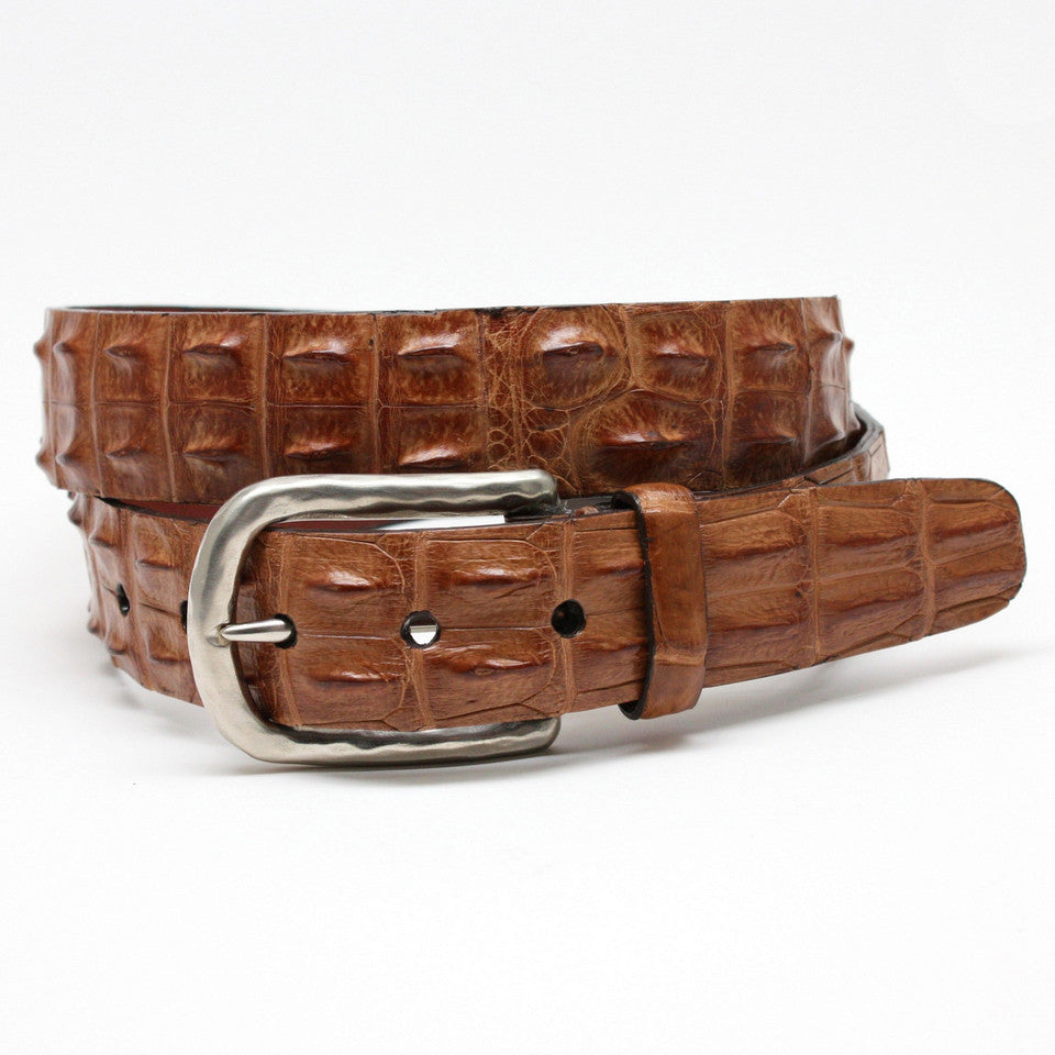 Hornback Crocodile Belt by Torino Leather Saddle Captain s Landing