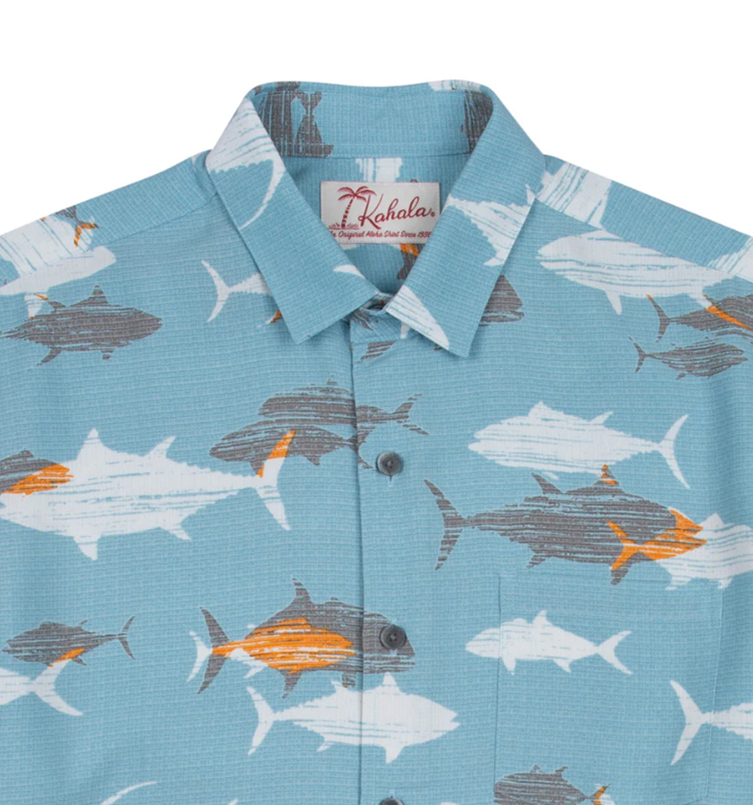 Ahi Ahi Ulua Hawaiian Shirt by Kahala