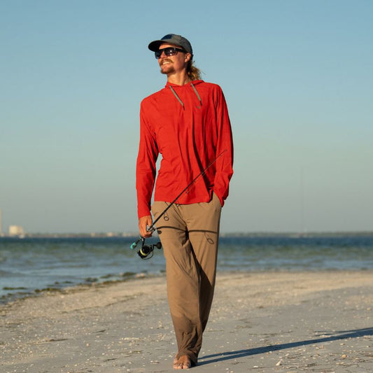 Oysterman Long Sleeve Fishing Hoodie by Skinny Water Culture