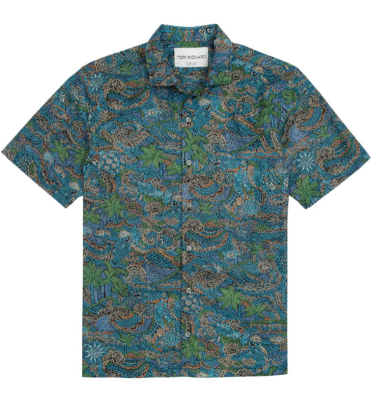 Fantasea Cotton Lawn Shirt by Tori Richard