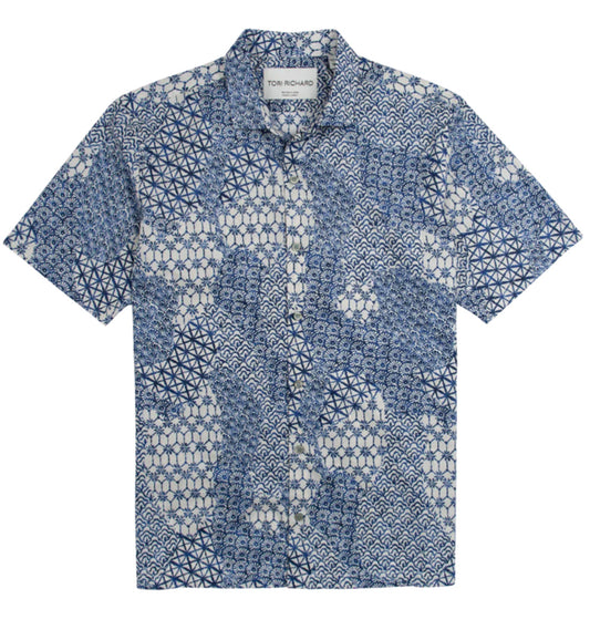 Gion Quarter Cotton Lawn Shirt by Tori Richard