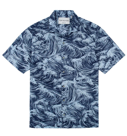 Gnarly Cotton Lawn Shirt by Tori Richard