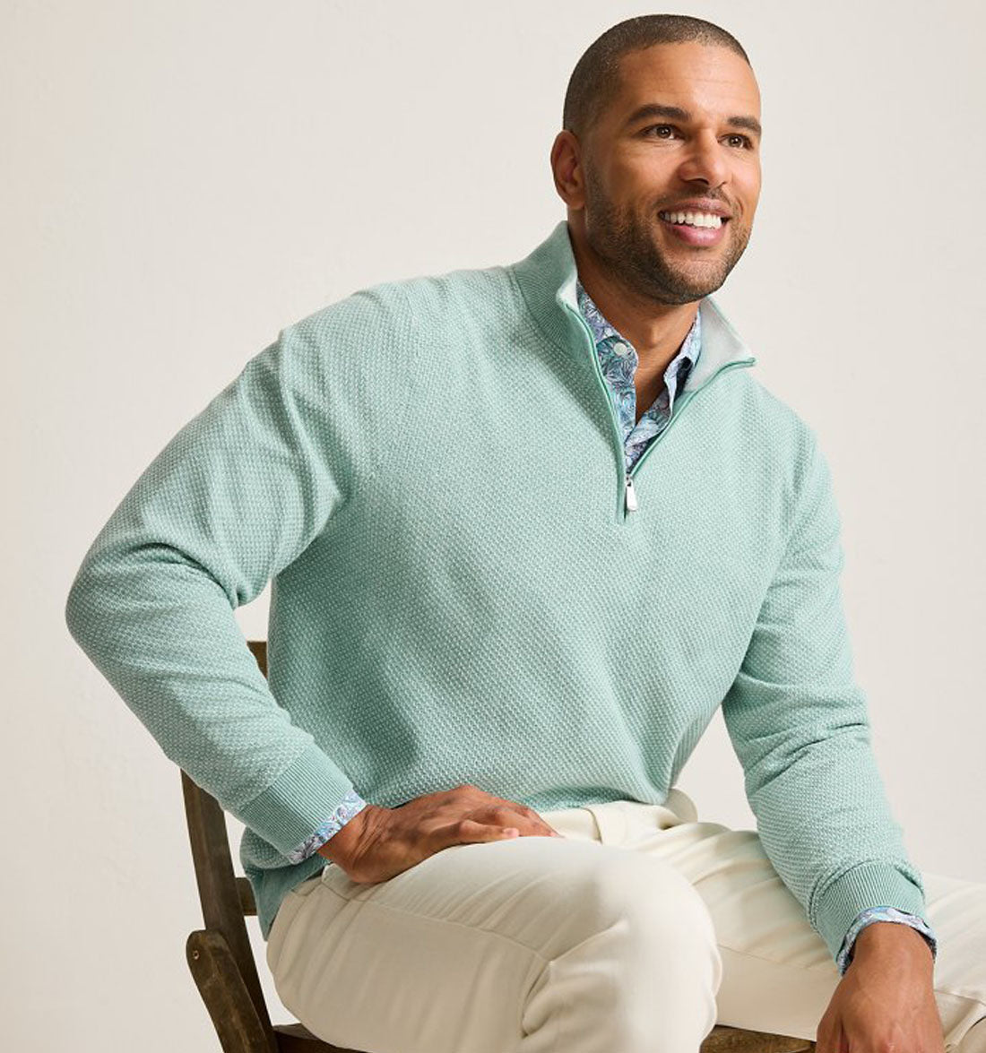 New Coolside Legend Half-Zip Sweatshirt by Tommy Bahama