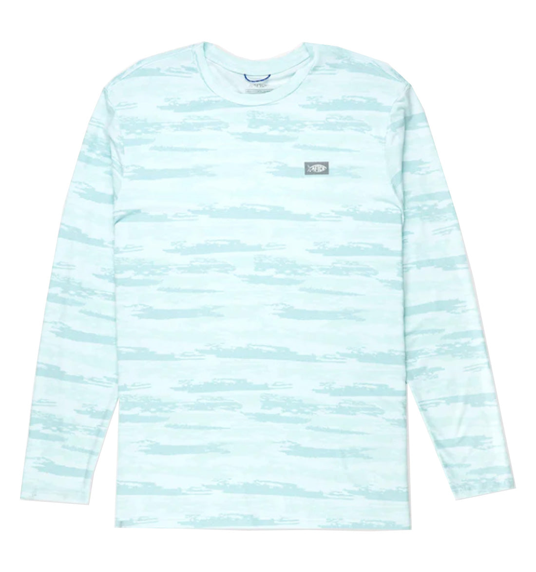 Ocean Bound Printed Long Sleeve Sun Protection Shirt by Aftco