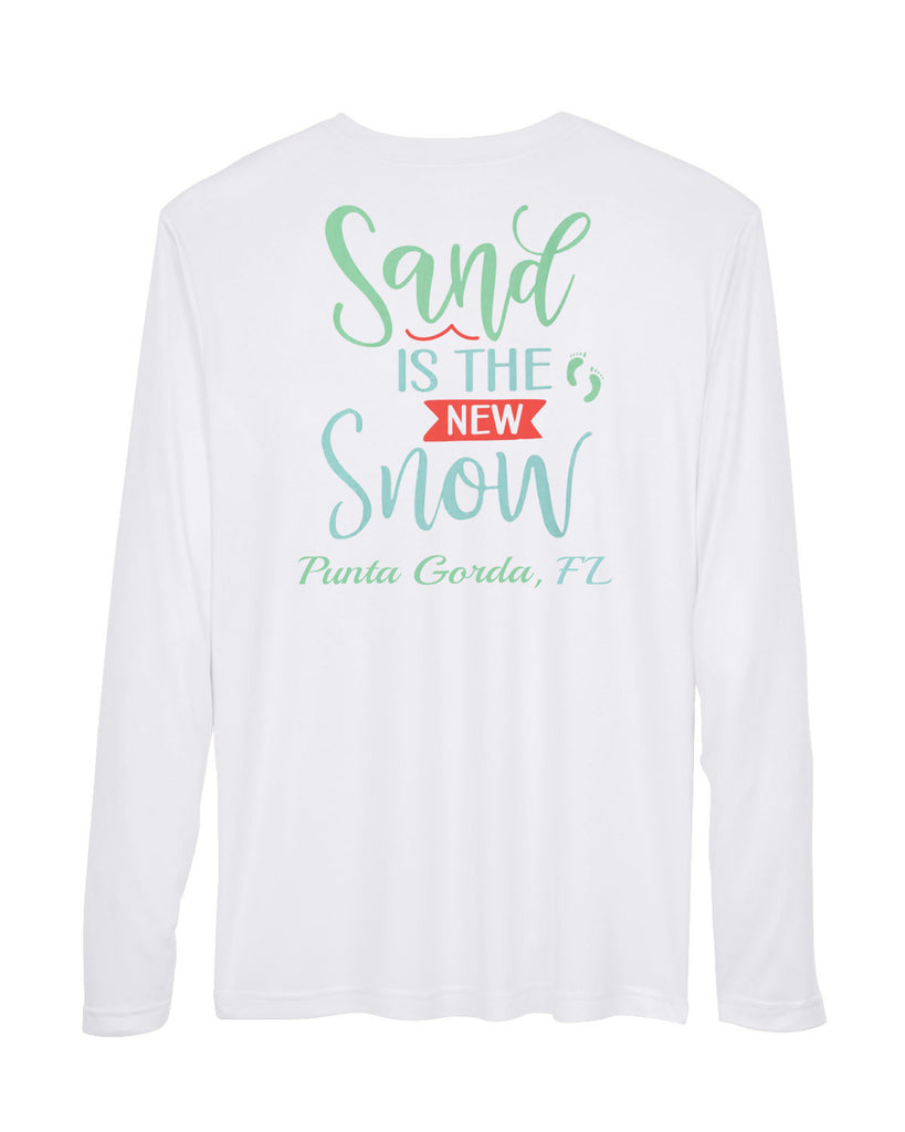 Sand is the New Snow - Punta Gorda Long Sleeve Sun Protection Shirt