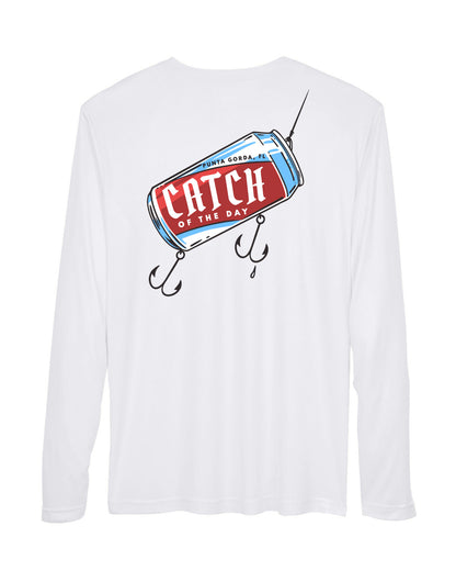 Punta Gorda Catch of the Day Beer Long Sleeve Sun Protection Shirt