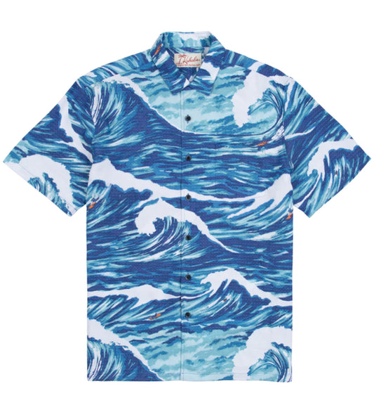 Peahi Hawaiian Shirt by Kahala