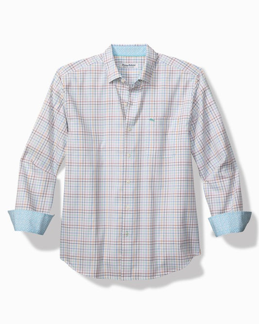 Sarasota Stretch Cabo Check IslandZone Shirt by Tommy Bahama