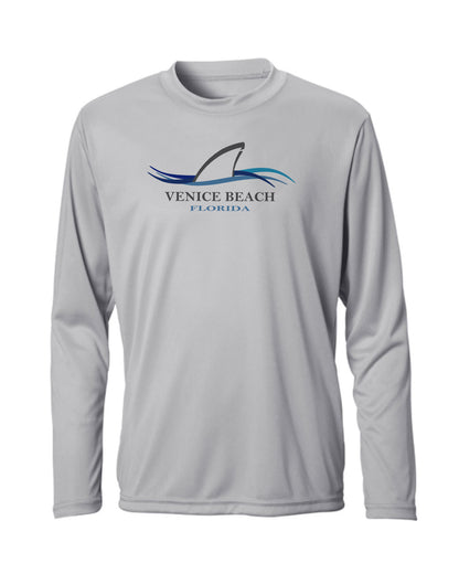 Venice Beach Shark Fin Long Sleeve Sun Protection Shirt