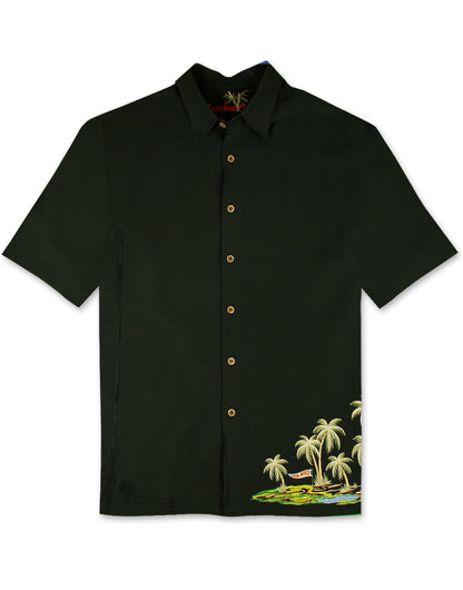 19th Hole Polynosic Camp Shirt by Bamboo Cay