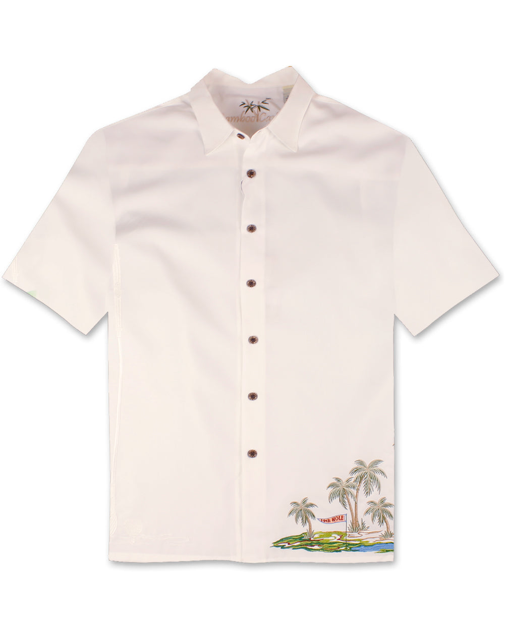 19th Hole Polynosic Camp Shirt by Bamboo Cay