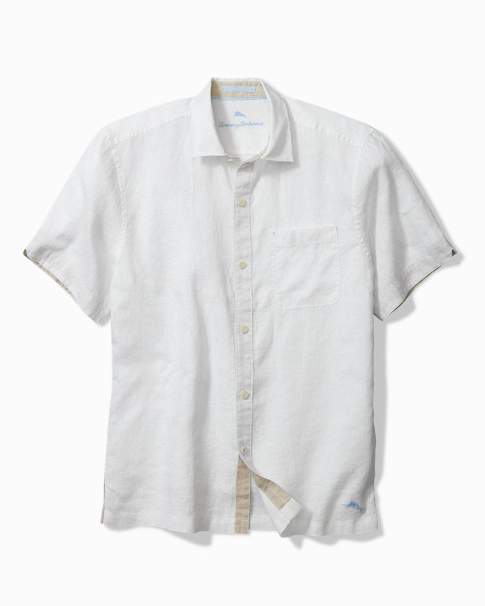 Paradise Breezer Linen Short Sleeve Shirt by Tommy Bahama