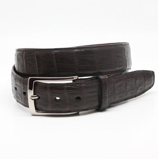 South American Caiman Belt by Torino Leather