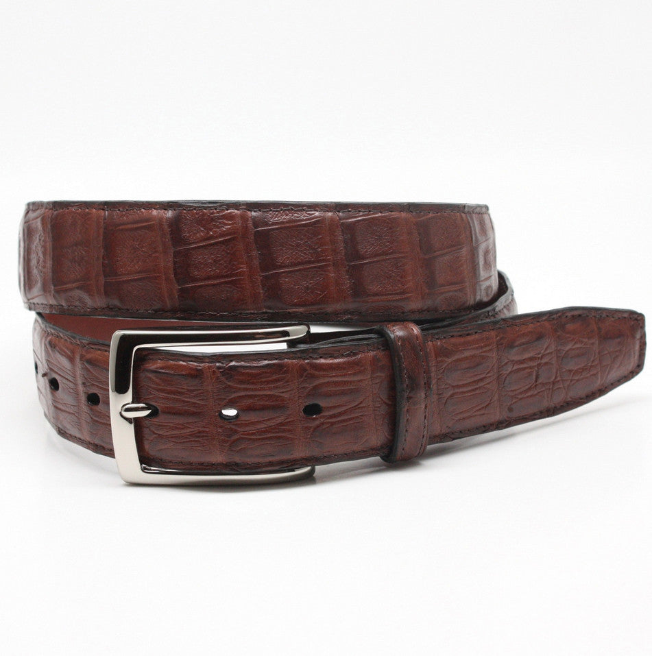 South American Caiman Belt by Torino Leather