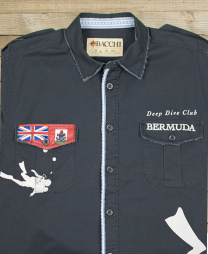 Bacchi Deep Dive Club Bermuda Long Sleeve Shirt