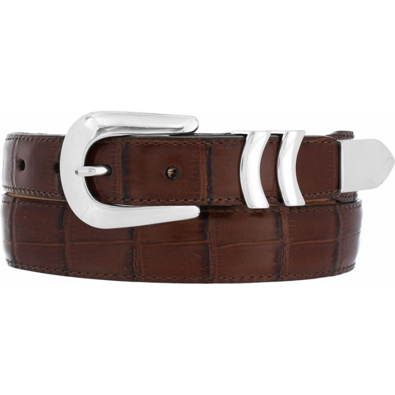 Peanut Catera Croco Belt by Brighton