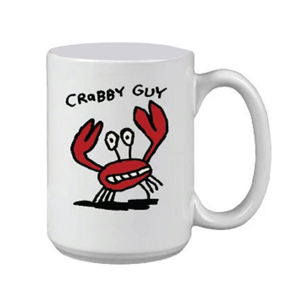 Crabby Guy Coffee Mug (Personalization Available)