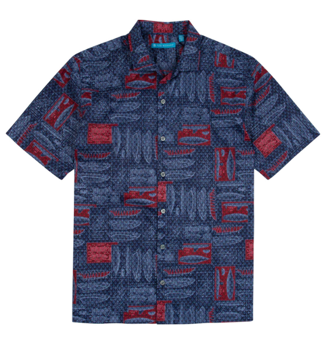 Hull of Fame Cotton Lawn Shirt by Tori Richard