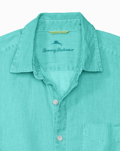 Sea Glass Breezer Linen Long Sleeve Shirt by Tommy Bahama