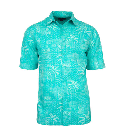 Mallorca Palms Print Shirt by Weekender