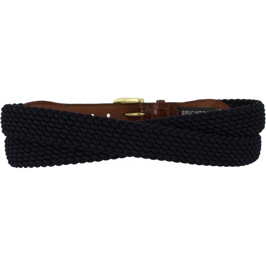 Navy Stretch Belt by Brighton