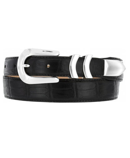 Catera Croco Belt - Black by Brighton