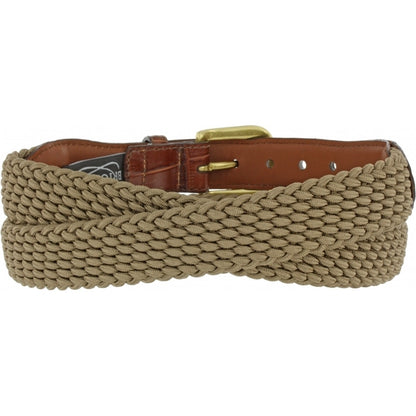 Khaki Stretch Belt by Brighton